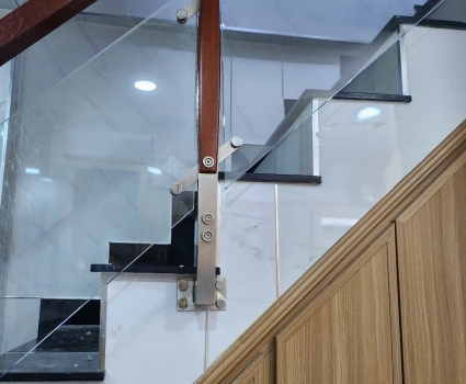 HOÀN THIỆN CÔNG TRÌNH ỐP PVC CẦU THANG TẠI QUANG TRUNG, GÒ VẤP, SÀI GÒN