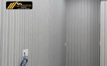 Hoàn Thiện Công Trình Giấy Dán Tường PVC Tại Quận 8
