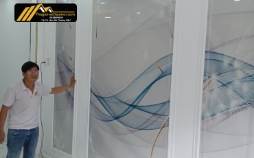 Tranh tráng gương theo yêu cầu