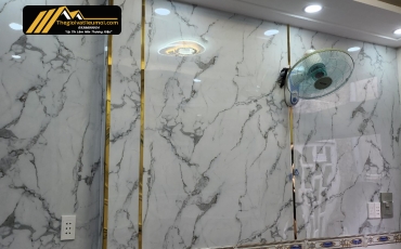 Hoàn thiện công trình Tranh tráng gương + pvc 648 tại Quận 6, Sài Gòn