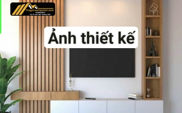 Hoàn thiện công trình Tủ kệ tivi tại Quận 8