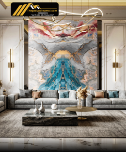 Tranh tráng gương giả đá 03