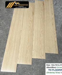Sàn nhựa sẵn keo - T022