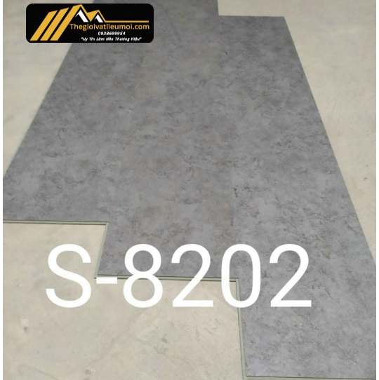 Sàn nhựa hèm khóa s-8202