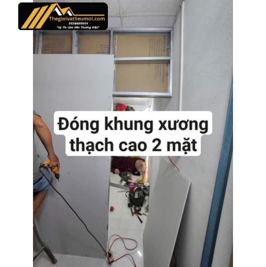 Thi công Thạch cao tường tại Sài Gòn