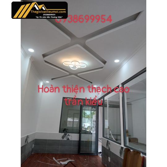 Thi công trần thạch cao giá rẻ tại Sài Gòn